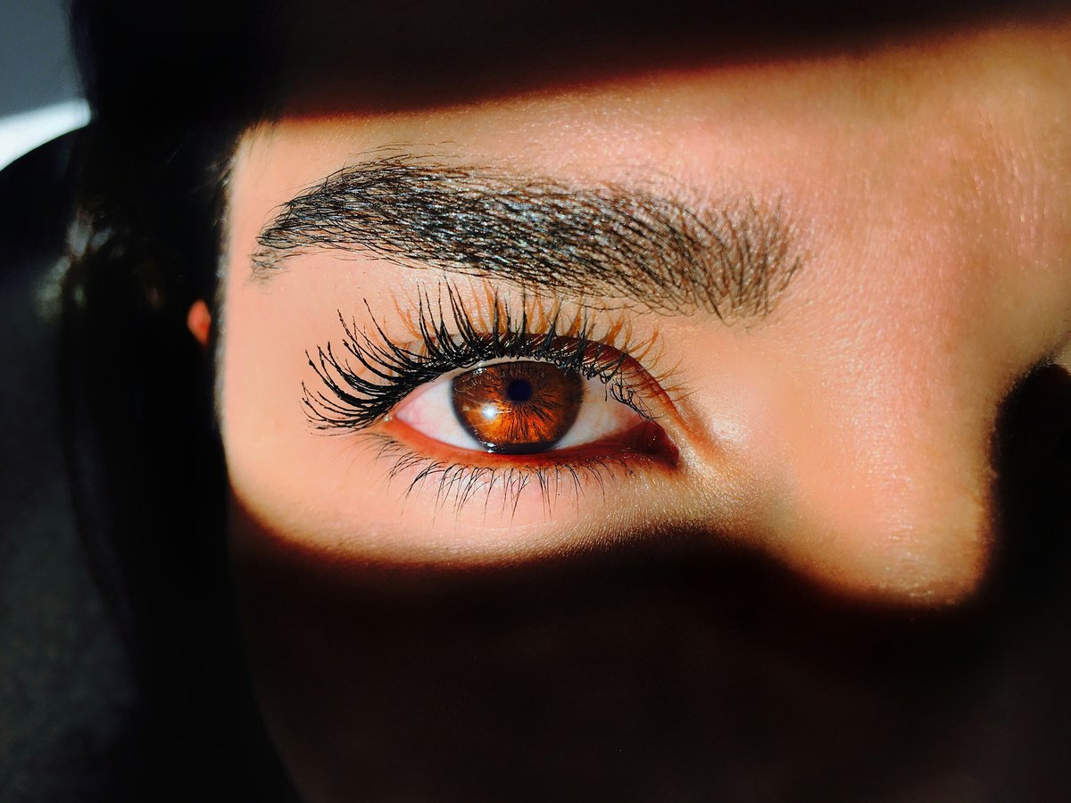 Eyebrow and lash closeup permanent makeup Grand Prairie TX